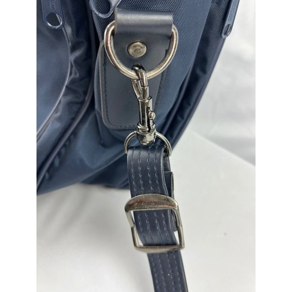 American Tourister Luggage Bag Vintage 7800 Series Navy Blue Nylon Carry-On 1988